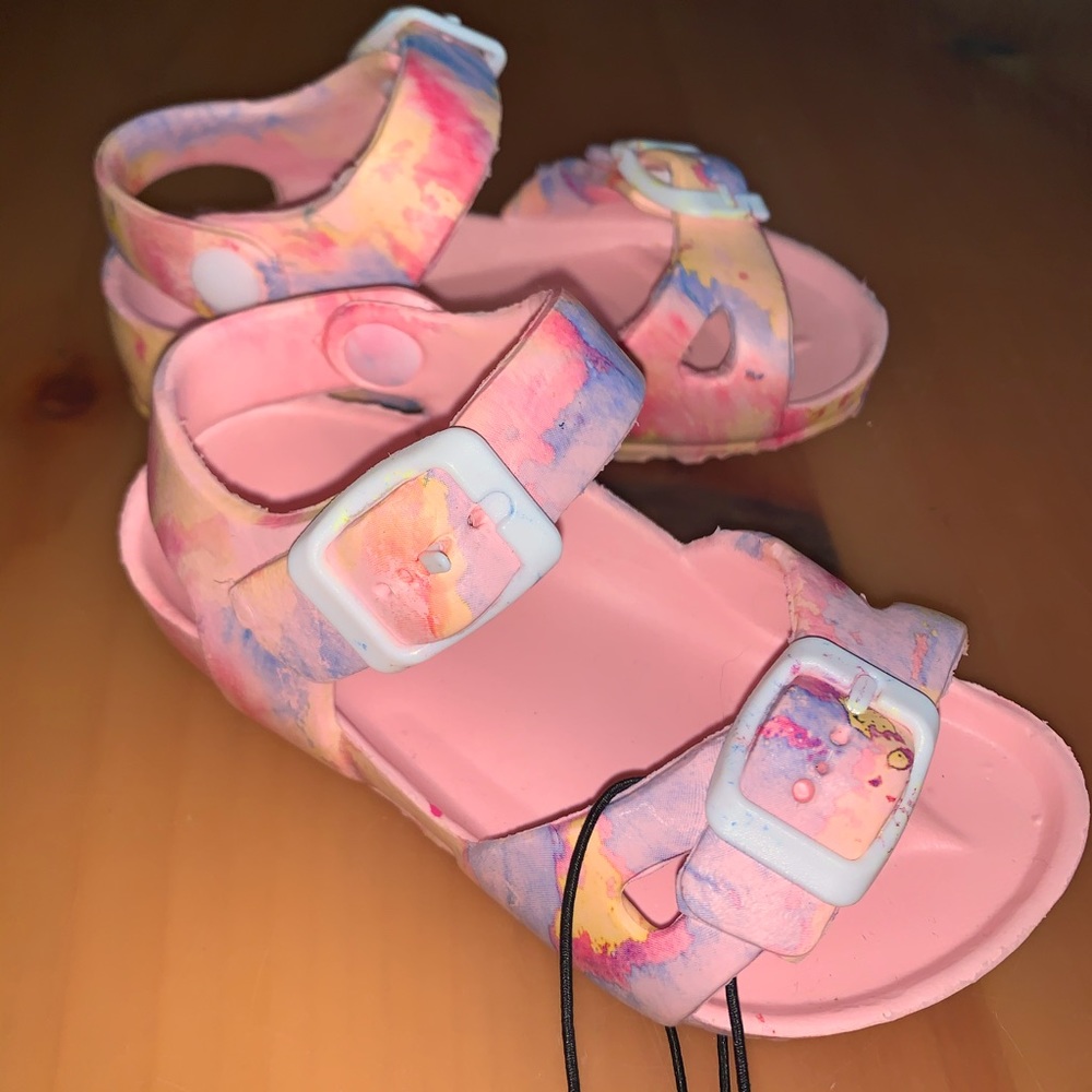 🆕 Watercolor Sandals 💜